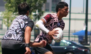 OK this is a 7s photo but it is Wolverines vs Tribal. Alex Goff photo.