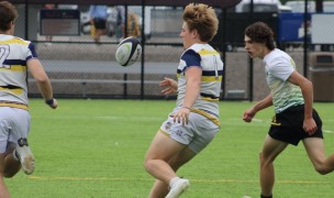 St. Ignatius moving the ball the way they do. Alex Goff photo.