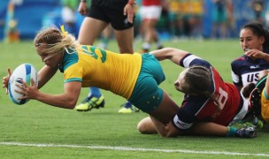 Australia vs USA in the 2016 Olympics.