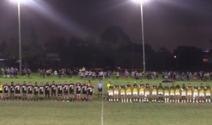 Pathway 404 and NOLA Academy players line up pre kickoff.