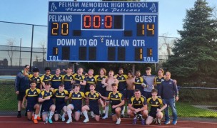 Pelham memorializes their scoreboard.