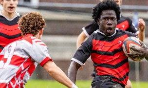 RPI vs Marist while a loss was a key statement by RPI. Photo RPI Rugby.