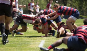 Saint Mary's powers ahead. Photo Saint Mary's Rec Sports.