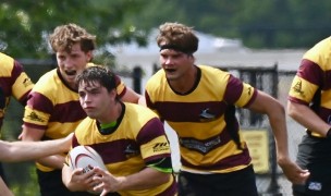Salisbury is now 2-0 in-conference. Photo @CoolRugbyPhotos.