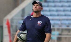 Scott Lawrence coached the USA as an interim Head Coach in 2023. Now in 2024 "interim" is no more. Calder Cahill photo.