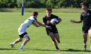 Jesuit in action in 2023. It's a much-changed team since then. Alex Goff photo.