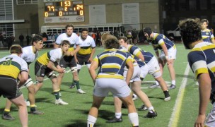 St. Ignatius and St. Edward in a lineout in 2021. Alex Goff photo.