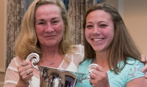 2016 winner Hope Rogers with MA Sorensen. Photo courtesy the Washington Athletic Club.