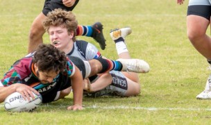 Harlequin scores against Germantown in the Boys Tennessee final. Lucinda White photo.