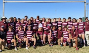 Texas A&M players are all happy after beating North Texas.