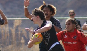 Tribal vs Kahuku. Alex Goff photo.