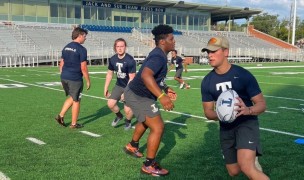 Training is nice but you're there for the games. Opening day for Trine is Saturday.