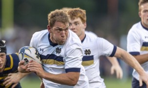 Christian Opperman for Notre Dame. Photo Barbara Johnston, Notre Dame Marketing & Communications.