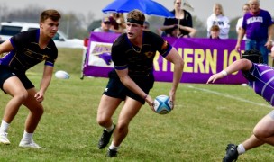 UNI vs Northwestern. Bob Nemmers photo.