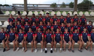 The USA U19s in Querétaro, Mexico.