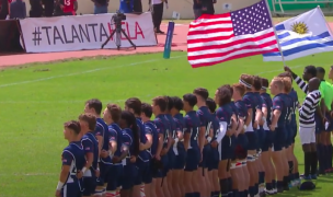 From Kenya Rugby TV YouTube. USA sings the anthem.