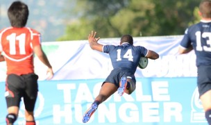 USA U20s score vs Japan in the 2012 Junior World Trophy. Photo P. Crane.