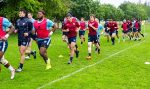 The USA U20s training at DeWilde Rugby Fields in Washington state. Photo by Punkus.