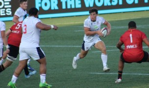 Dom Besag scored the USA's opener. Photo Alex Goff.