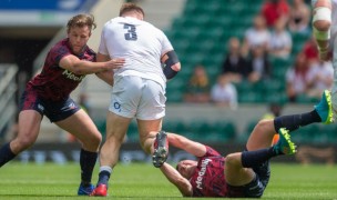 USA vs England. Ian Muir photo.