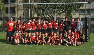 Photo courtesy of USC Women's Rugby