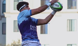 USD wins a lineout. Sam Puentes Photography
