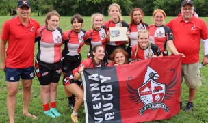 The Vienna girls celebrate yet another tournament win.