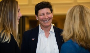 Tara Flanagan at the 2018 WAC Awards. Photo Washington Athletic Club.