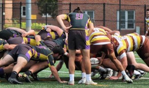 Rowan and WCU scrum down from their last meeting. They didn't play this week as both won.