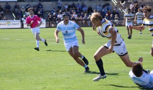 Oliver Teague was MVP for the men's tournament. Alex Goff photo.