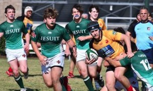 West Houston in yellow, Strake Jesuit in green.