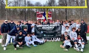 The Woodlands players post-match.