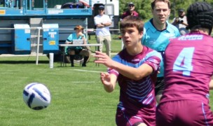 Xavier in action last spring. Alex Goff photo.
