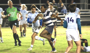 Yale wing Chin Onwu finds some space against Columbia.