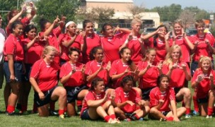 Utah girls all smiles.