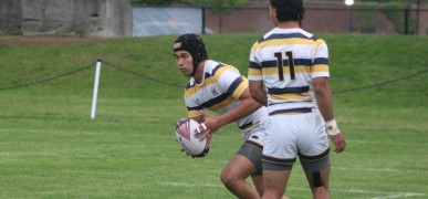 Cal's Ran Santos starts at flyhalf for the USA U23s. Photo Jeremy Hampton.