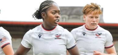 USA Falcons women ponder their next challenge at the EAAST 7s.