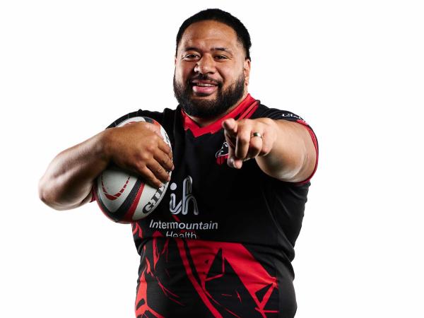 Tonga Kofe for the Utah Warriors. Photo Utah Warriors.