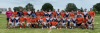 A long history. The 2002 Illinois team abut to play in their 2021 alumni match.