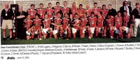 Troy Bartley, back row, 9th from left, with the 2005 NYAC Super League champions. Photo from Rugby Magazine.