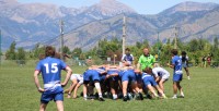 Colorado U16s (in blue) vs NorCal U16s in the final. Alex Goff photo.
