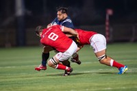 Canada defends against the USA March 8, 2019. David Barpal photo.