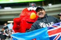 Fans in costume in Vancouver. David Barpal photo.