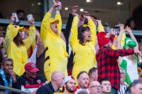 Fans in costume in Vancouver. David Barpal photo.