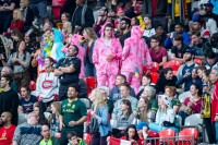 Fans in costume in Vancouver. David Barpal photo.