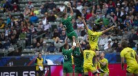 Ireland vs Australia at the 2020 LA 7s. David Barpal photo.