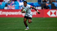 Carlin Isles was a a development victory for the USA 7s program, including Friday. David Barpal photo.