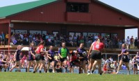 A big crowd to see DSHA vs Rocky MOountain. Alex Goff photo.