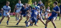 Navy in blue, Air Force in white. Katie Mayer photo.