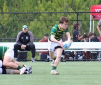 Action from the 2024 Carolina Ruggerfest. Alex Goff photo.